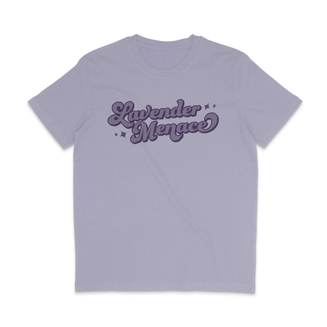 Lavender Menace Retro Pride Shirt
