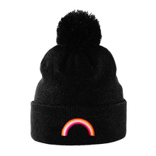 Load image into Gallery viewer, Lesbian Pride Beanie | Rainbow &amp; Co