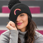 Woman Wearing Lesbian Beanie Hat