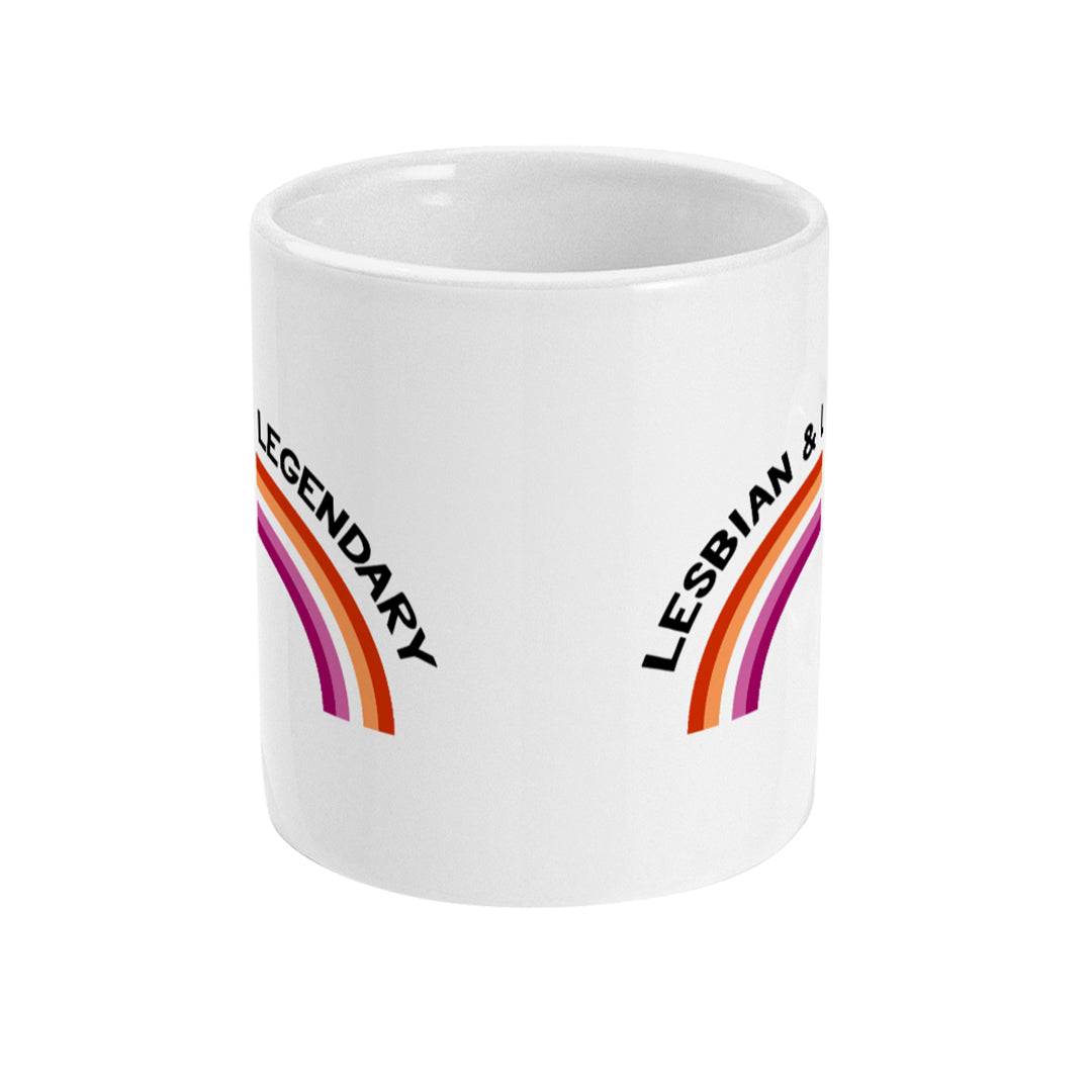 Lesbian & Legendary Mug | Rainbow & Co