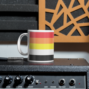 Lithosexual Pride Flag Mug | Rainbow & Co