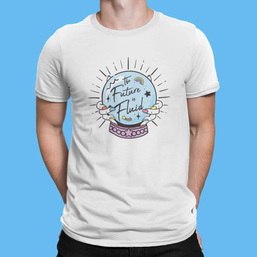 The Future Is Fluid T Shirt | Rainbow & Co