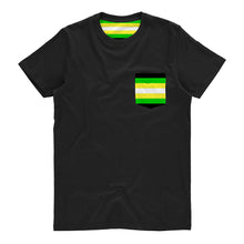 Load image into Gallery viewer, Metagender Pride Flag Pocket T Shirt | Rainbow &amp; Co