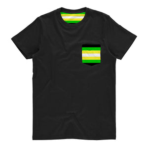 Metagender Pride Flag Pocket T Shirt | Rainbow & Co