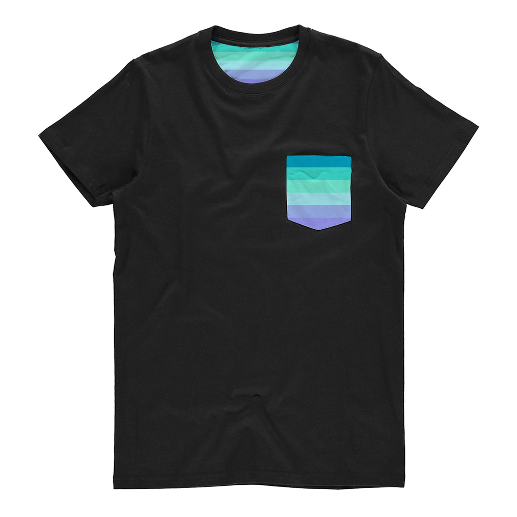 Neptunic Pride Flag Pocket T Shirt | Rainbow & Co