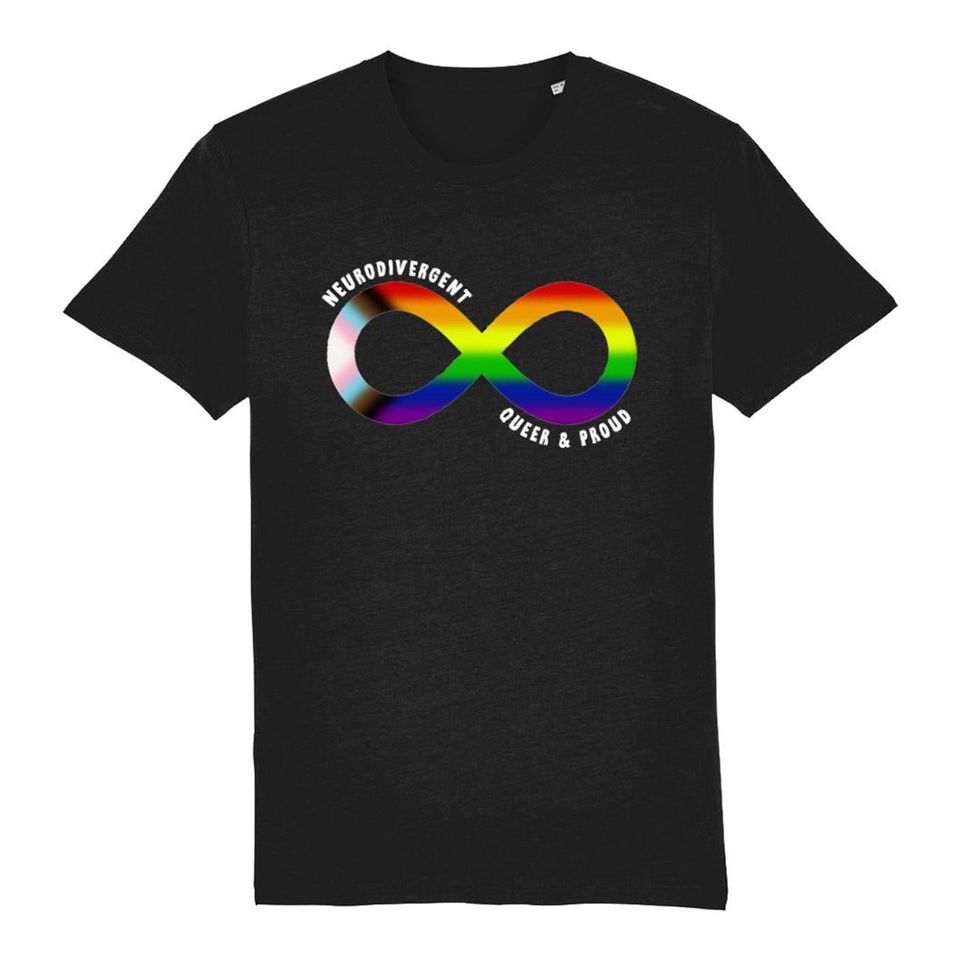 Neurodivergent Queer & Proud Shirt | Rainbow & Co
