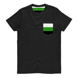 Neutrois Pride Flag Pocket T Shirt | Rainbow & Co