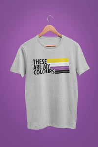 Non Binary Pride Flag T Shirt | Rainbow & Co