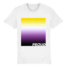 Load image into Gallery viewer, Non Binary Pride T Shirt | Non Binary Flag Shirt | Rainbow &amp; Co