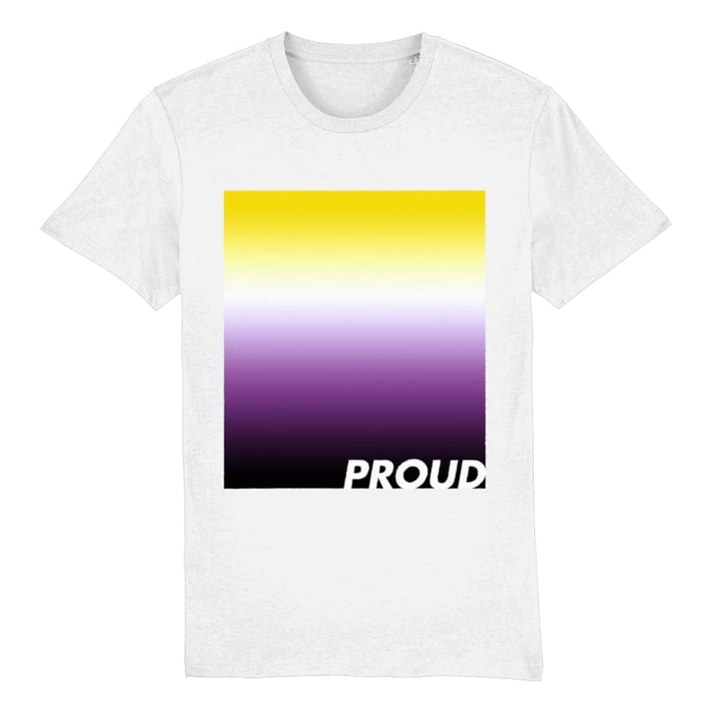 Non Binary Pride T Shirt | Non Binary Flag Shirt | Rainbow & Co