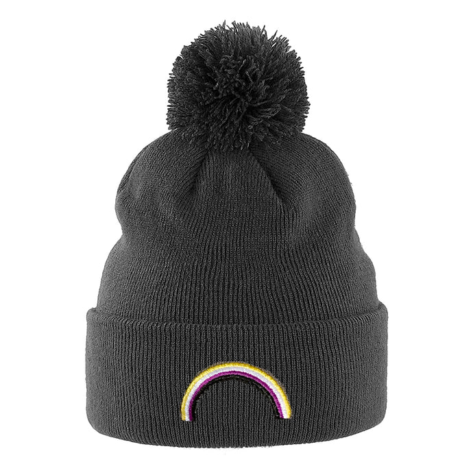 Non Binary Pride Beanie Hat | Rainbow & Co