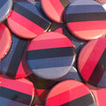 Omnisexual Flag Badge | Omnisexual Pride Pin | Ranbow & Co