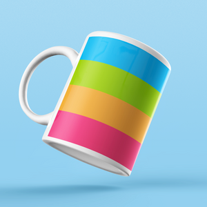 Panromantic Pride Flag Mug | Rainbow & Co