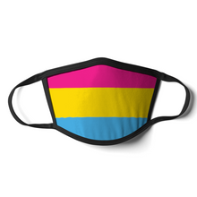 Load image into Gallery viewer, Pansexual Face Mask | Pansexual Flag Mask | Rainbow &amp; Co