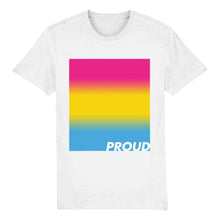 Load image into Gallery viewer, Pansexual Pride T Shirt | Pansexual Flag Shirt | Rainbow &amp; Co