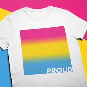 Proud Pansexual T Shirt | Rainbow & Co