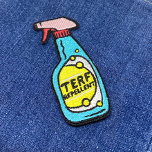 Load image into Gallery viewer, Iron On Patch | TERF Repellent | Rainbow &amp; Co