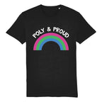 Polysexual Pride T Shirt | Poly & Proud | Rainbow & Co
