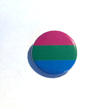 Load image into Gallery viewer, Polysexual Pride Flag Pin | Rainbow &amp; Co