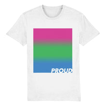Load image into Gallery viewer, Polysexual Pride T Shirt | Polysexual Flag Shirt | Rainbow &amp; Co