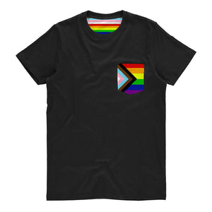 Progress Pride Flag Pocket Shirt | Rainbow & Co