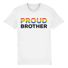 Load image into Gallery viewer, Proud Brother Pride T Shirt | Rainbow &amp; Co