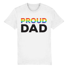 Load image into Gallery viewer, Proud Dad Pride T Shirt | Rainbow &amp; Co