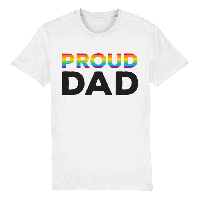 Proud Dad Pride T Shirt | Rainbow & Co