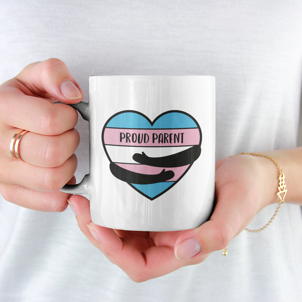 Trans Pride Parent Mug | Rainbow & Co