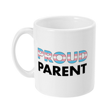 Load image into Gallery viewer, Proud Parent Trans Pride Mug | Rainbow &amp; Co