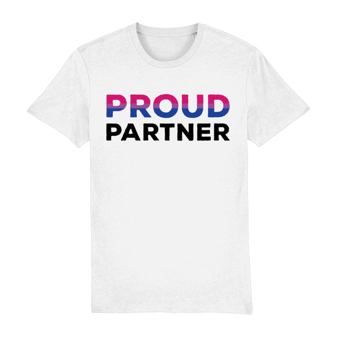 Proud Partner Shirt | Bisexual Couple Gift | Rainbow & Co