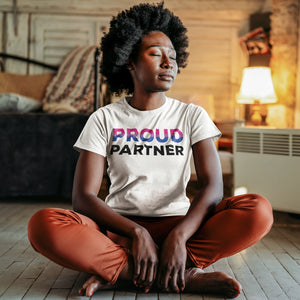 Proud Partner Bisexual Pride Shirt | Rainbow & Co