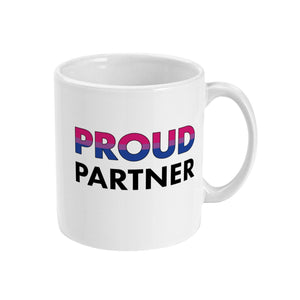 Proud Partner Mug | Bisexual Valentines Day Gift