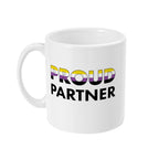 Non Binary Valentines Day Gift | Proud Partner Mug