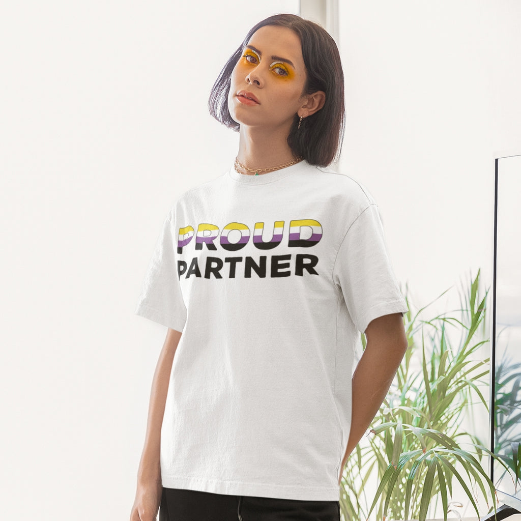 Non Binary Partner Couples Shirt | Rainbow & Co