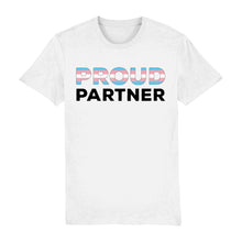 Load image into Gallery viewer, Proud Partner Trans Pride Shirt | Rainbow &amp; Co