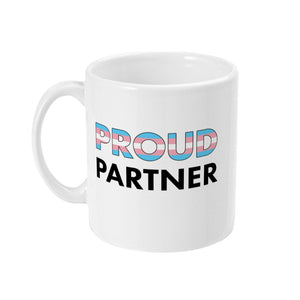 Proud Partner Trans Flag Mug | Rainbow & Co