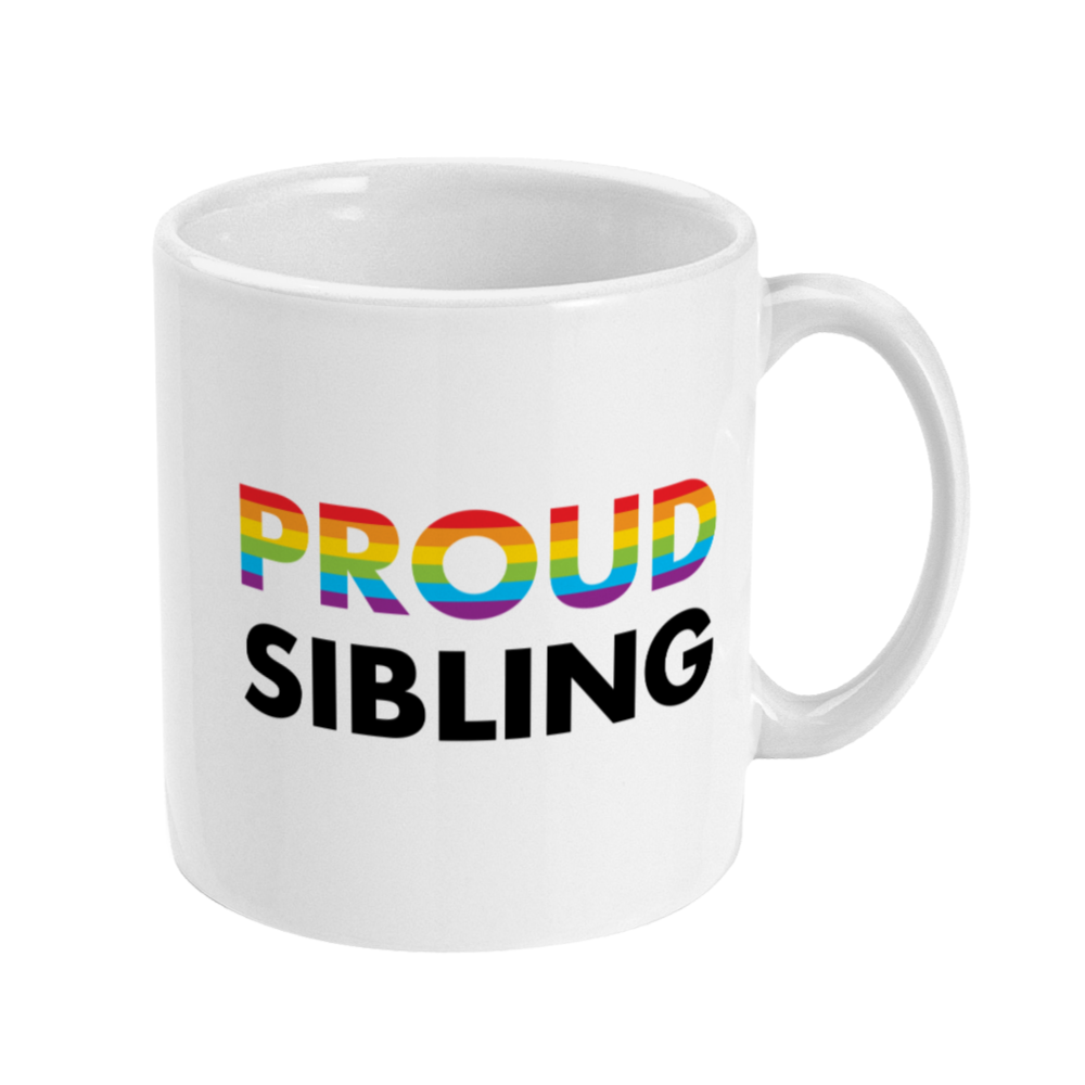Pride Rainbow Mug for Sibling | Rainbow & Co