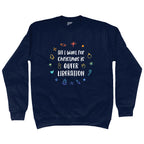Queer Christmas Jumper | Navy