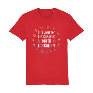 Queer Christmas Shirt | Red | Rainbow & Co