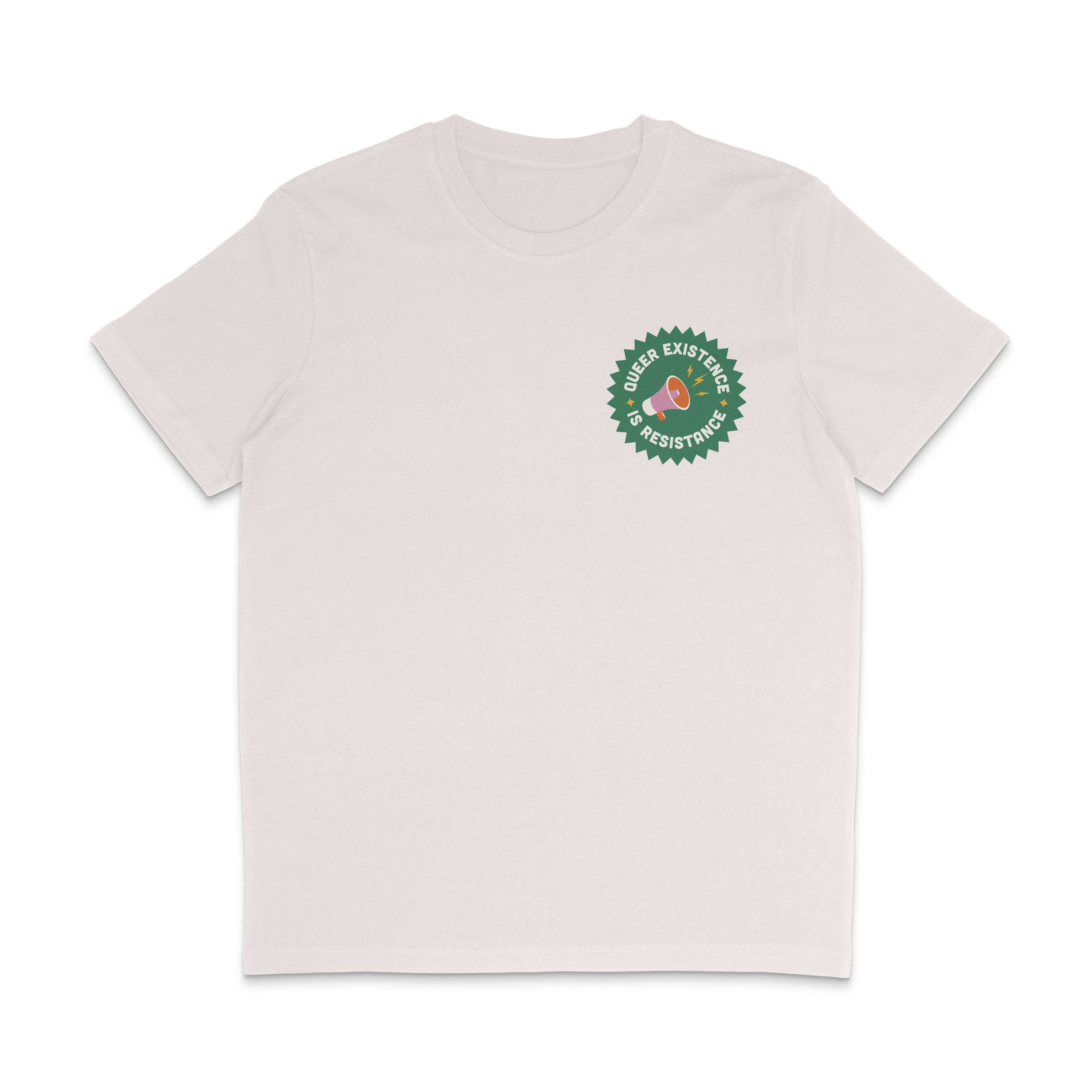 Queer Existence is Resistance Retro Pride Shirt