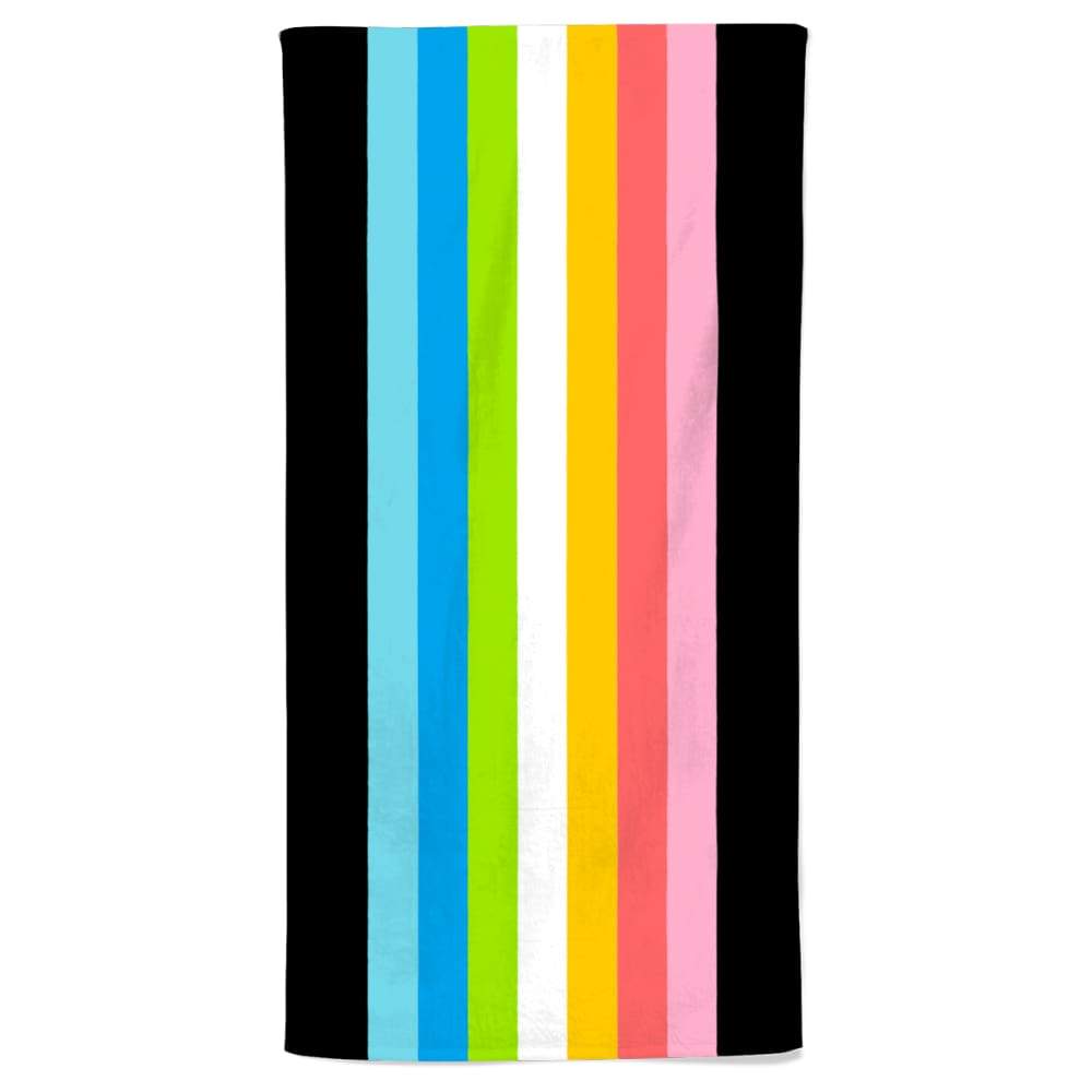 Queer Flag Beach Towel | Rainbow & Co