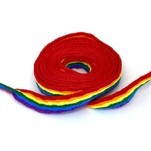 Rainbow Pride Shoelaces | Rainbow & Co