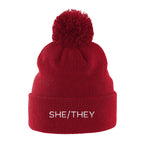 She/They Hat | Rainbow & Co