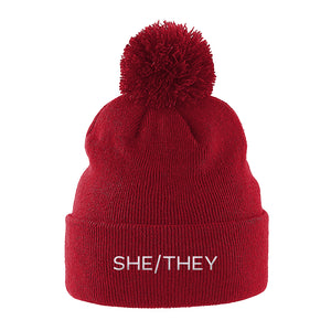 She/They Hat | Rainbow & Co