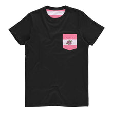 Load image into Gallery viewer, Sapphic Pride Flag Pocket T Shirt | Rainbow &amp; Co