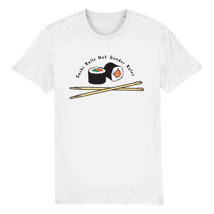 Sushi Rolls T Shirt | White | Rainbow & Co
