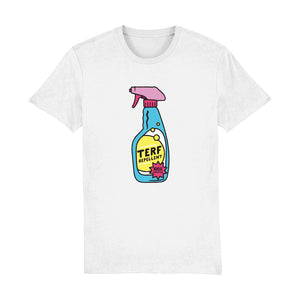 TERF Repellent Shirt | Trans Inclusive Feminism | Rainbow & Co