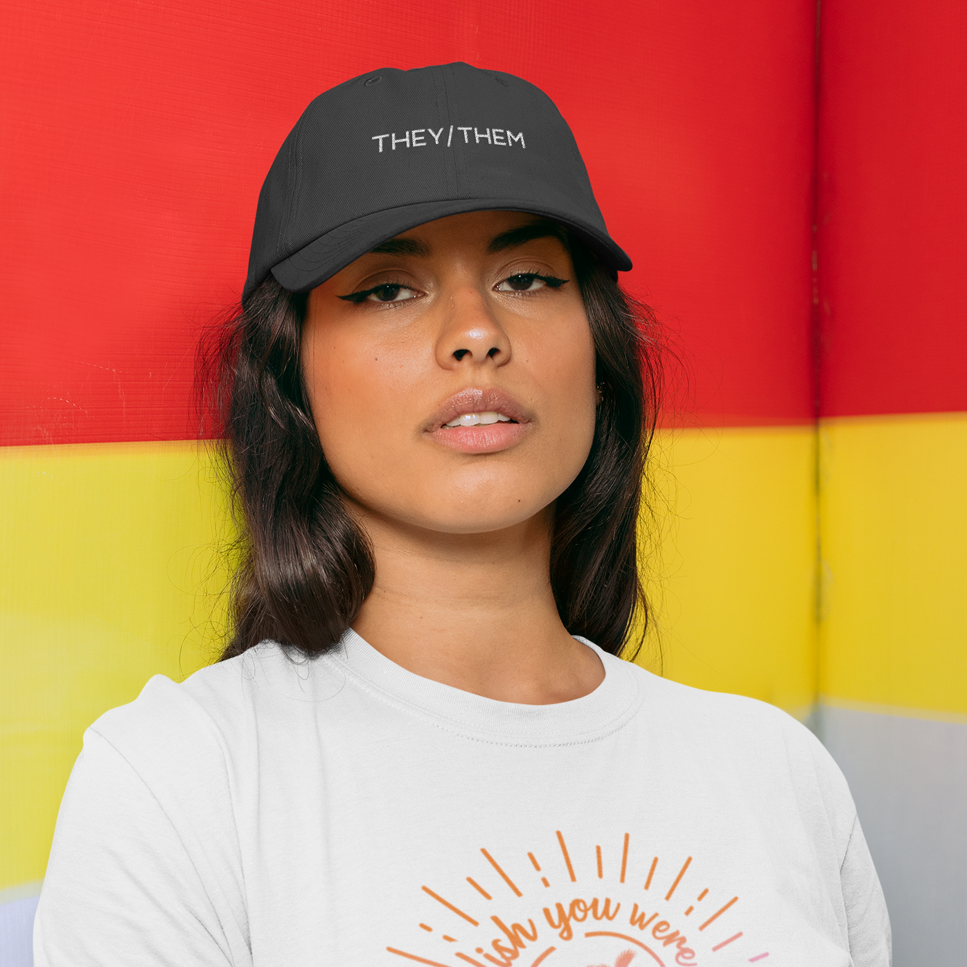 They Them Baseball Cap