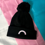 Trans Pom Pom Beanie | Rainbow & Co